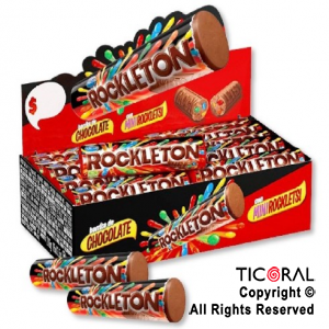 GOLO BARRITA ROCKLETON CON MINI ROCKLETS 16 UNIDADES DE 13.5 GR